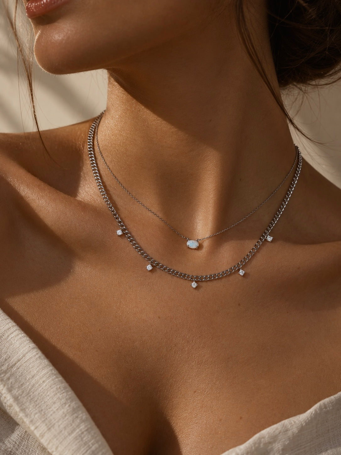 Opal necklace