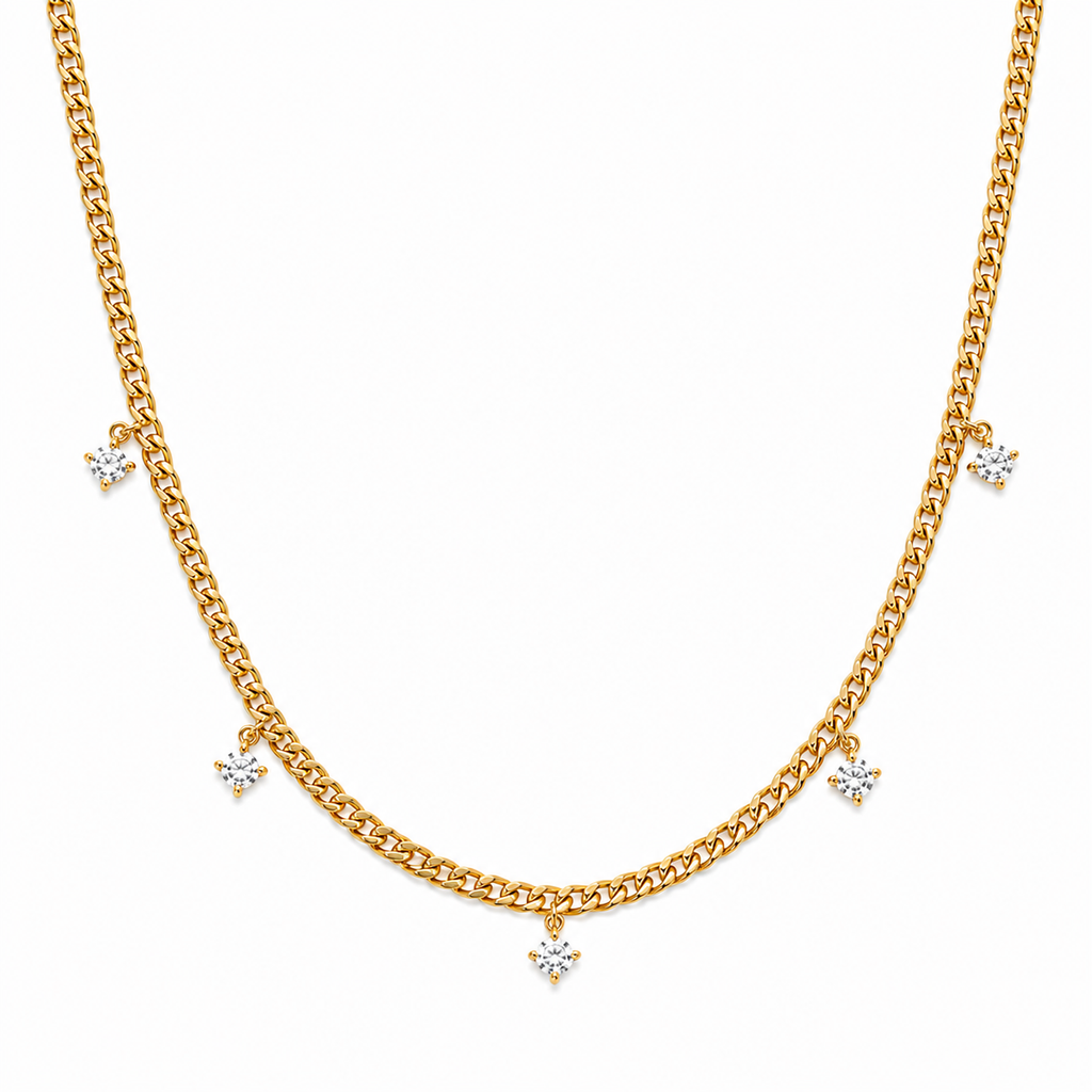 Station necklace