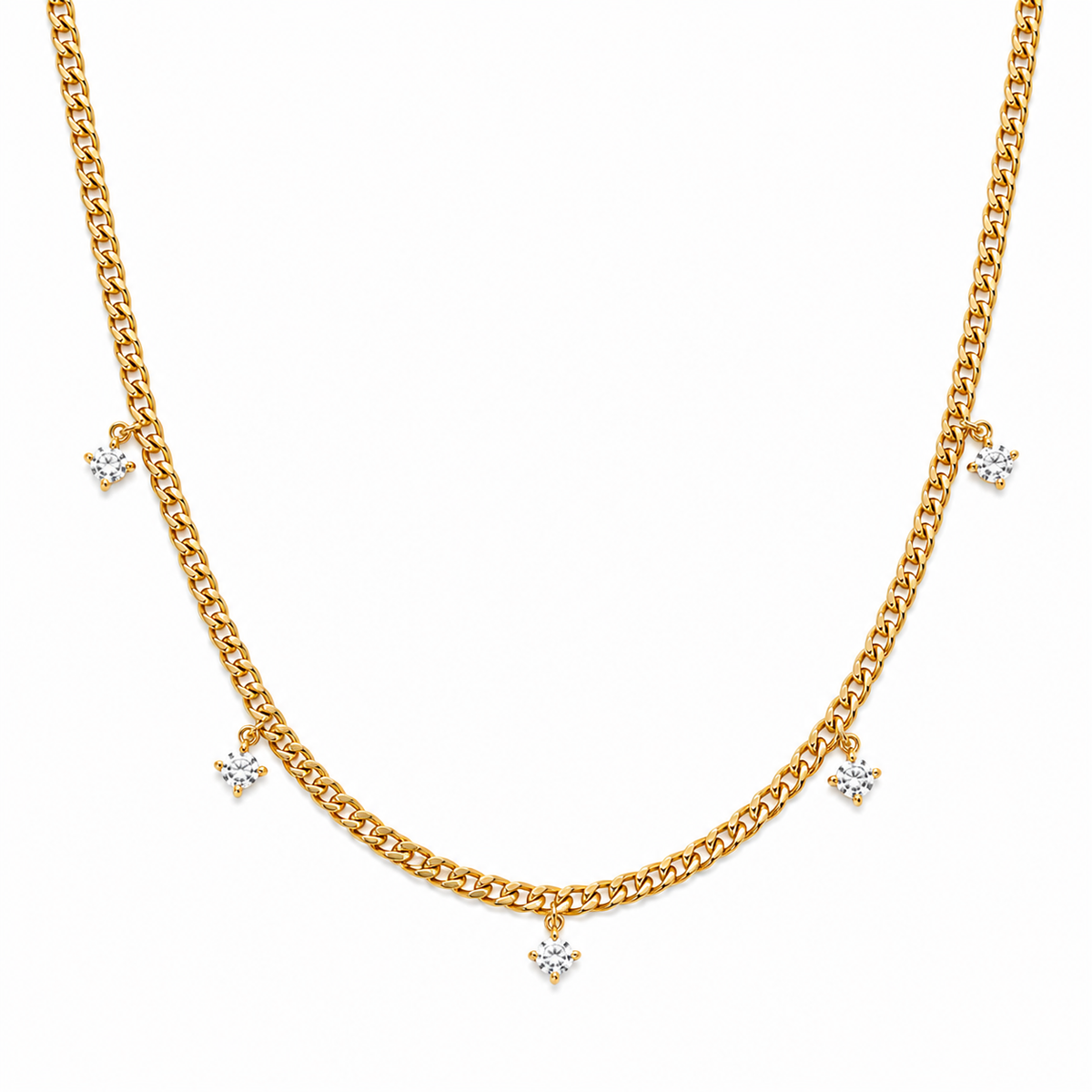 Station necklace