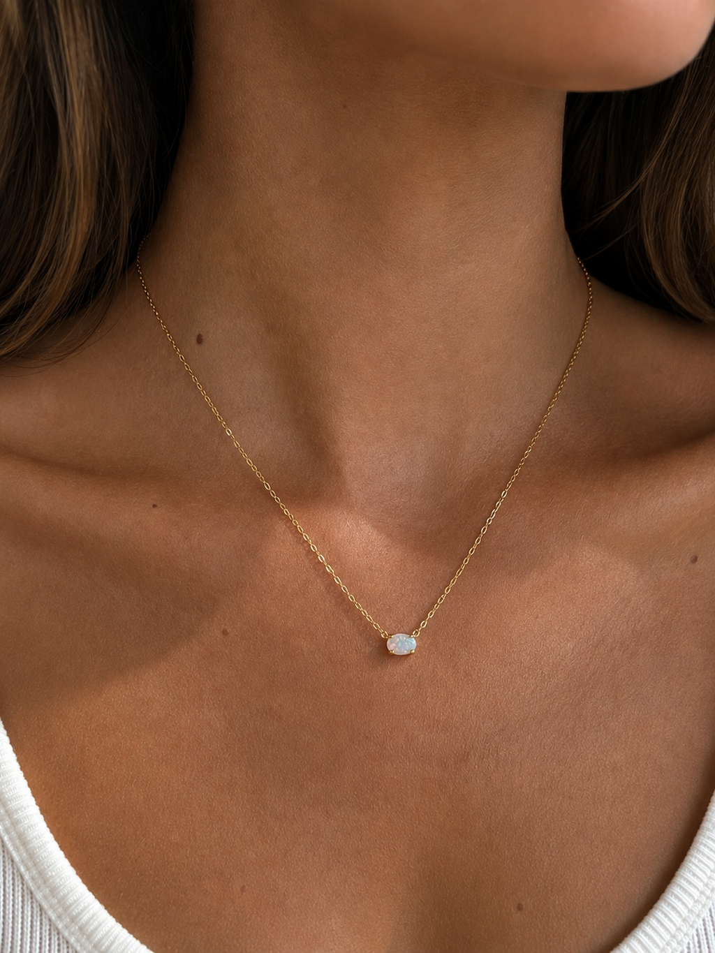 Opal necklace