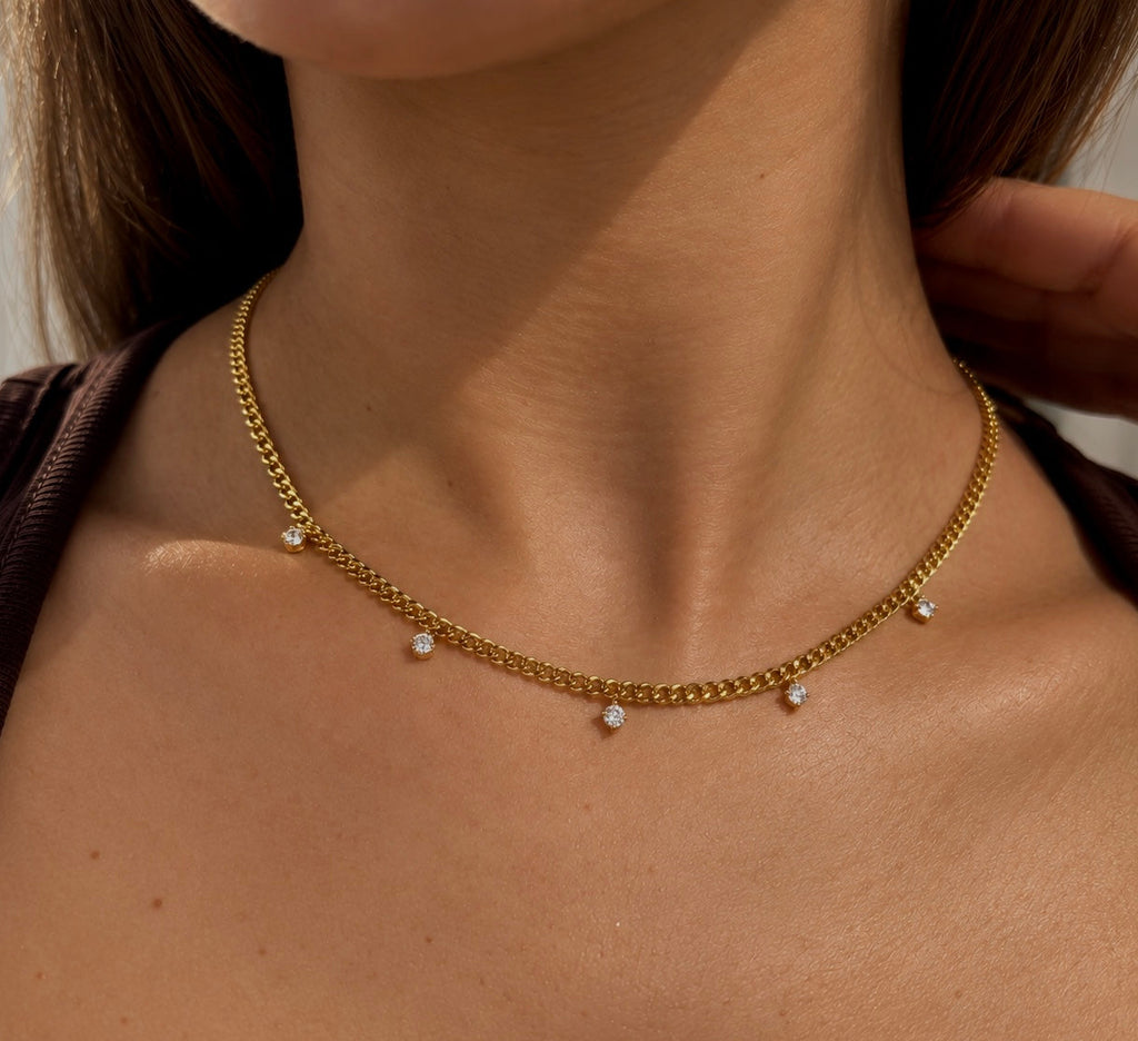 Station necklace